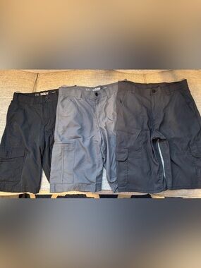 3 pairs boy’s Performance Cargo Shorts